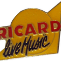 pin's RICARD LIVE MUSIC